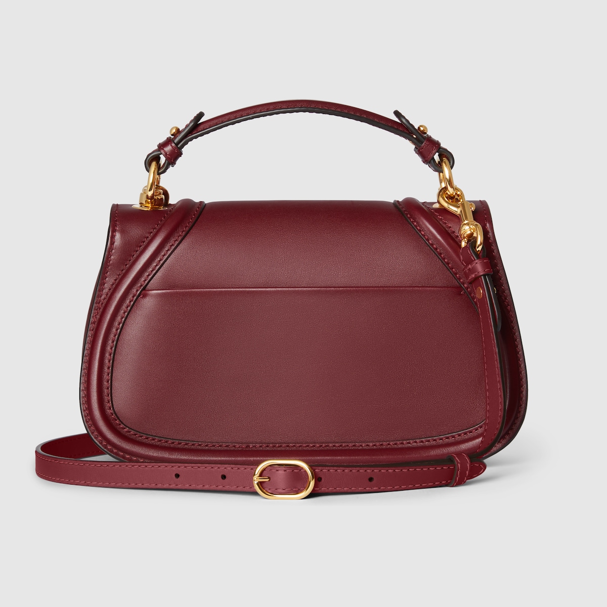 GUCCI ヘッドバンド アイボリー/レッド M