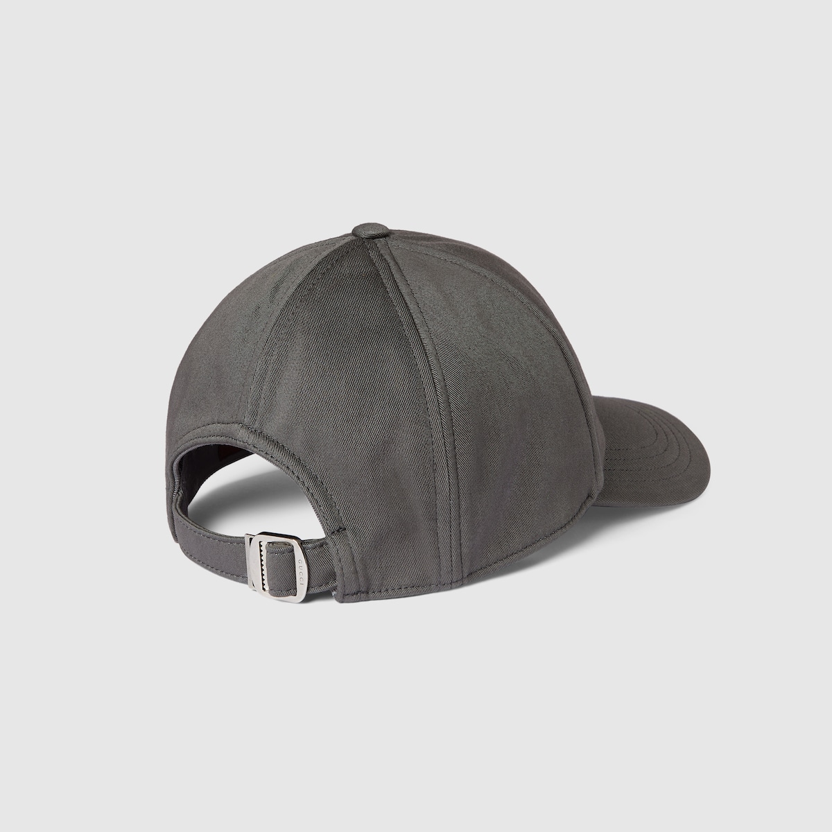 GUCCI キャップ　フェルト Embroidered cotton baseball hat in grey | GUCCI® US