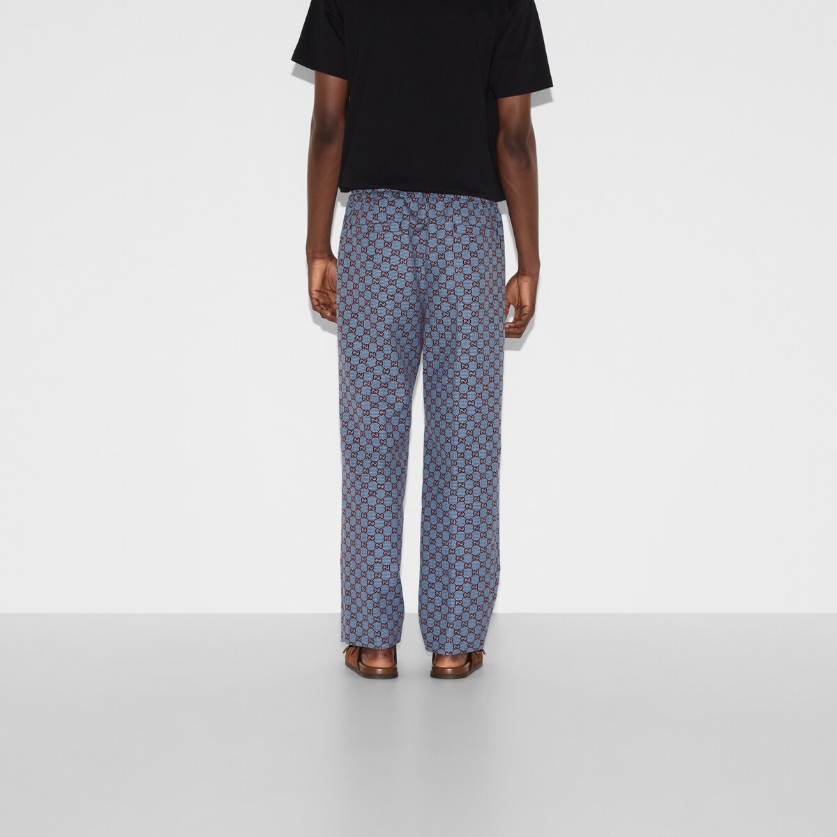パンツ edifice check wool pants USED ZIP HEM WOOL PANTS 3 BLK HC-P88-537 GOOD 2-S-79BD | eBay