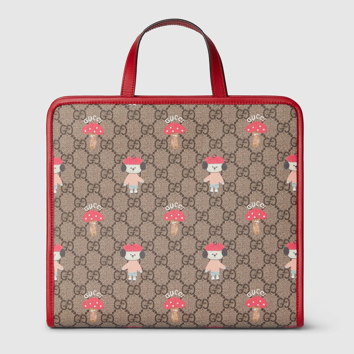 GUCCI グッチ　GGパターン ハンドバッグ ベージュ 保存袋付き　キッズ 605614_FADWJ_9742_009_075_0000