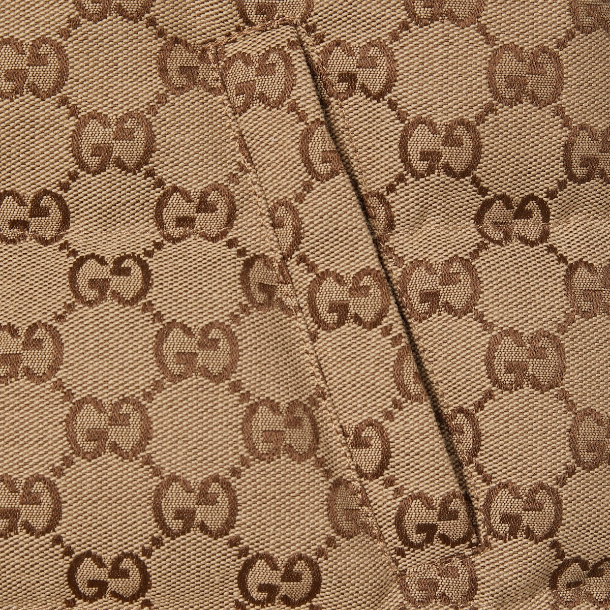 チルドレンズ〕GGキャンバス ダウンジャケット ・キャメル