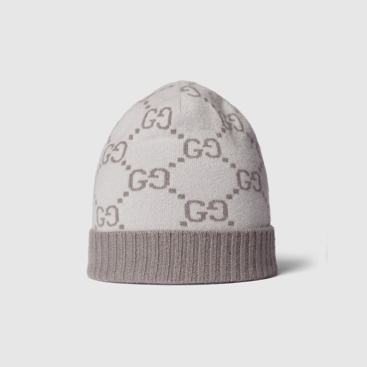 【2025】お歳暮・冬ギフト ivory in hat jacquard cashmere GG and US GUCCI® | grey light 時計