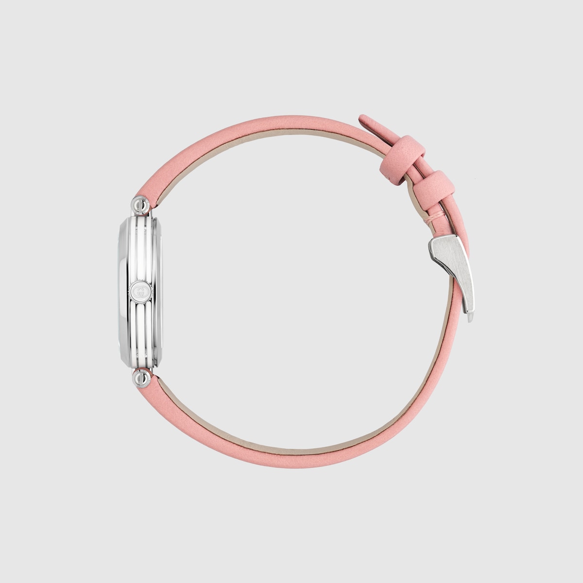 稀少 GUCCI(グッチ) Model 2000 Pink Leather Ladies Watch 814045_I18G0_8561_010_100_0000