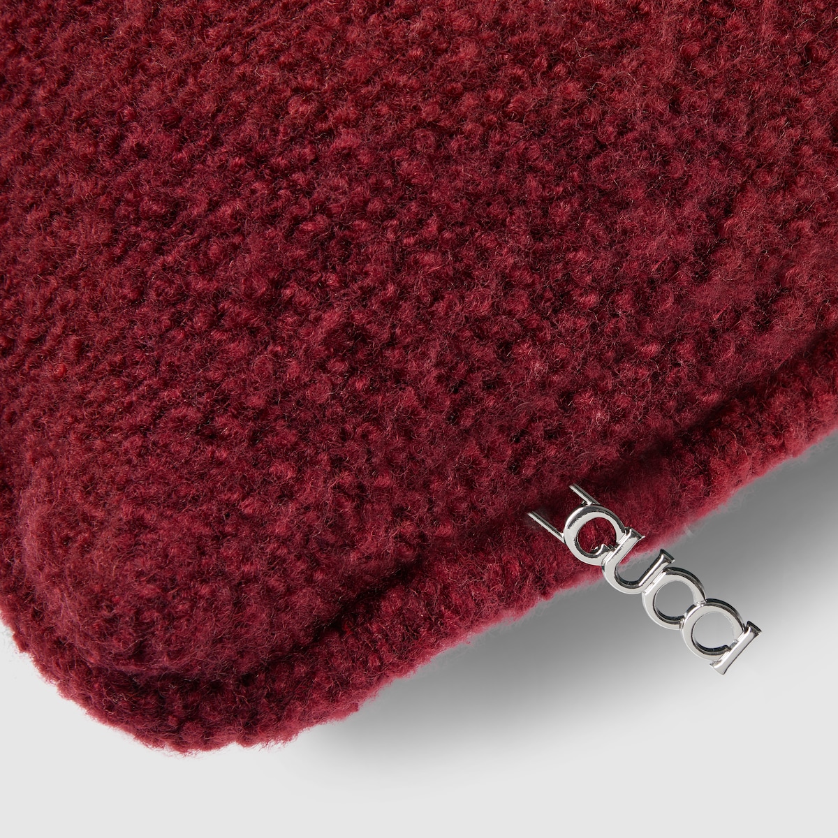 Gucci wool bouclé cushion