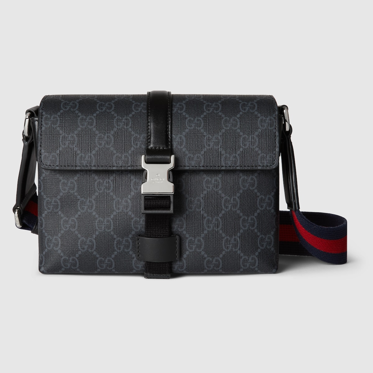 GG Black mini bag in black Supreme canvas | GUCCI® US