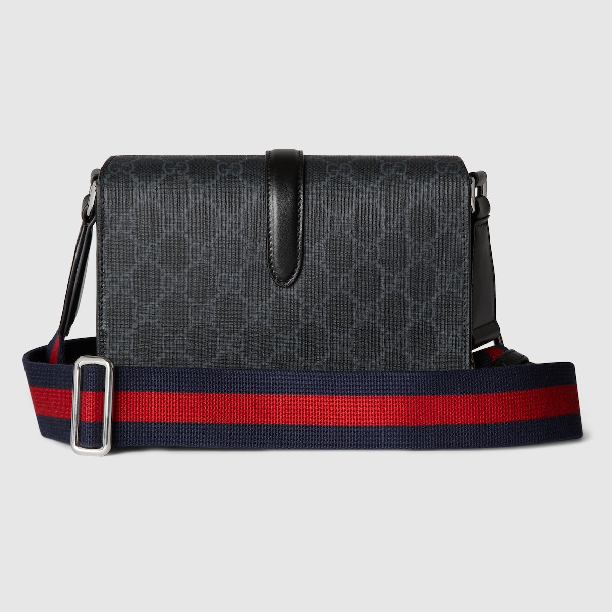 8400□GUCCI ミニバッグ GGキャンバス ブラックbc11yt GG ブラック〕ミニバッグ ・ブラック スプリーム キャンバス