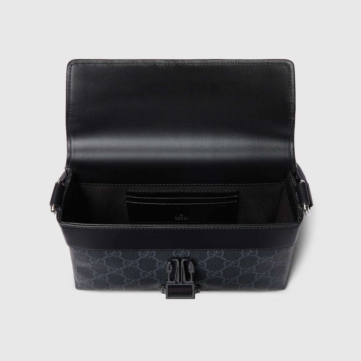 GG Black mini bag in black Supreme canvas | GUCCI® US