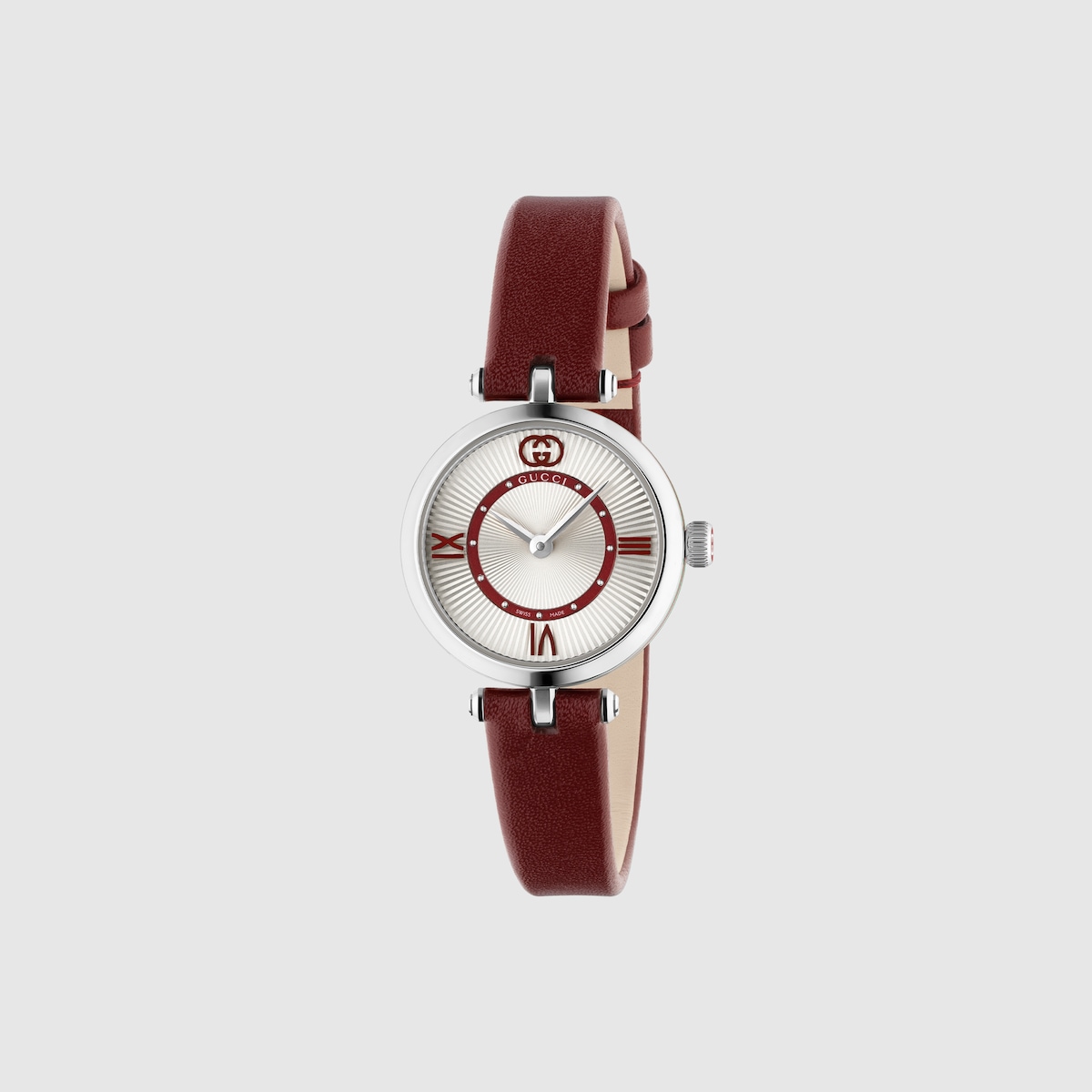 Model 2000 watch, 24mm in red leather | GUCCI® US