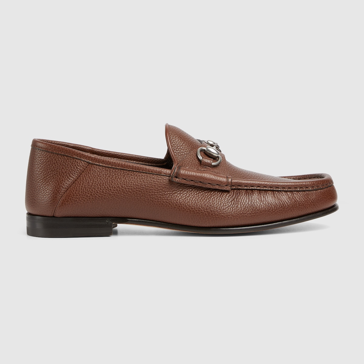 Men's Horsebit 1953 loafer in dark brown leather | GUCCI® US Men's Horsebit 1953 loafer in dark brown leather | GUCCI® US