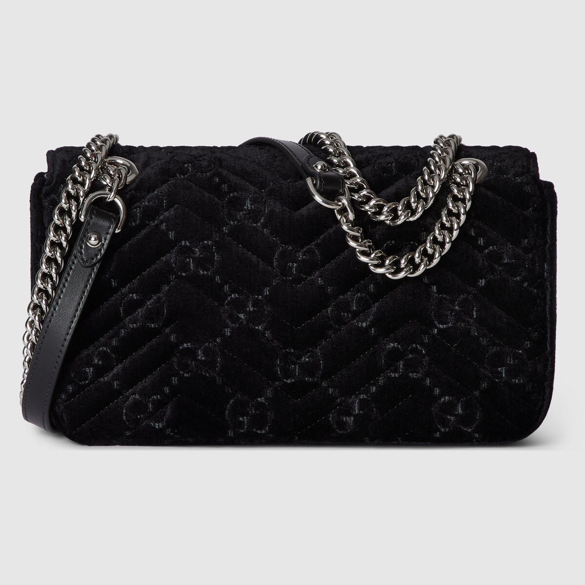 Gg marmont mini velvet shoulder bag online