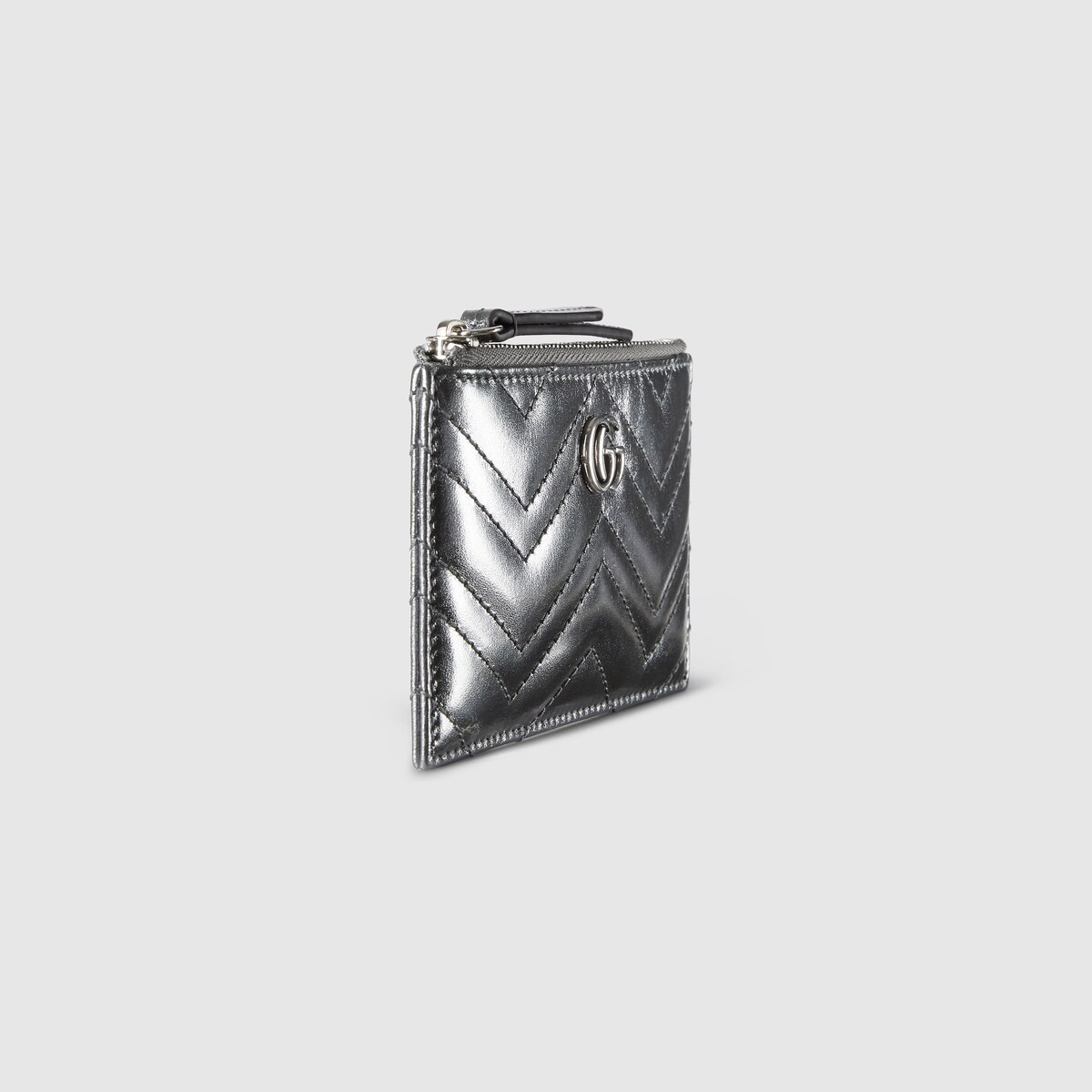 GUCCI メタルキーフック　ジップ GUCCI スクリプト ジップ キーケースブラック レザー | GUCCI公式