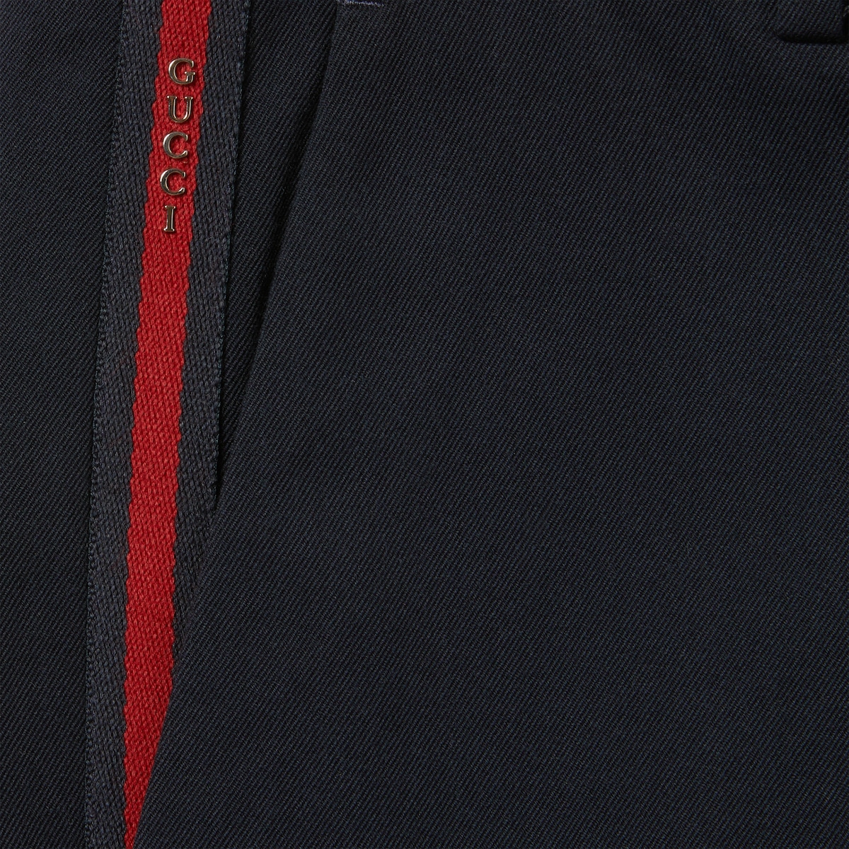 Cotton gabardine pant with Web