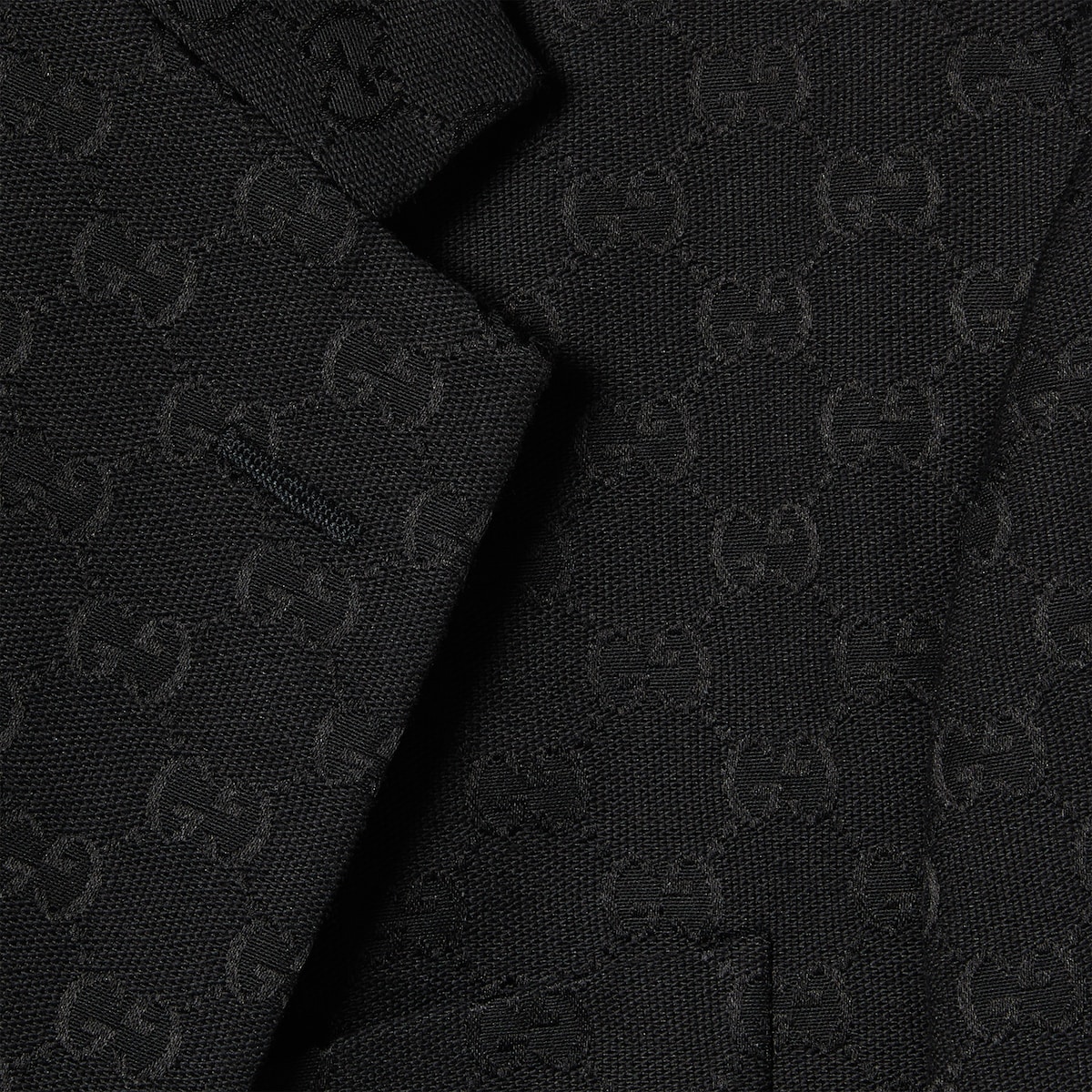 GG cotton blend canvas jacket