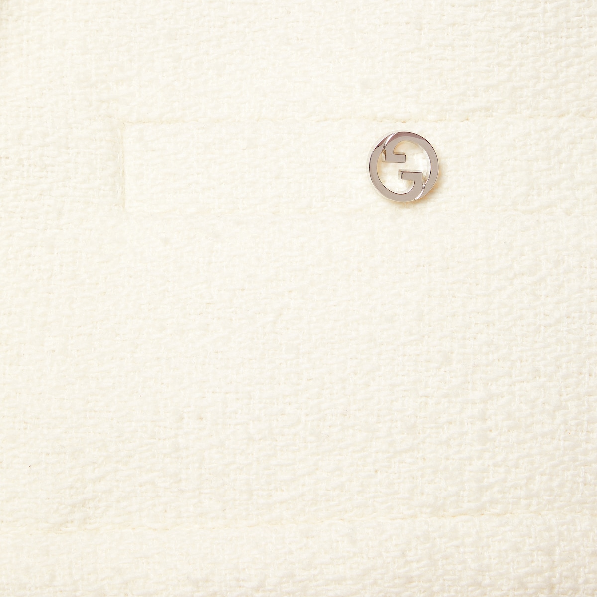 Wool bouclé jacket in off white | GUCCI® US