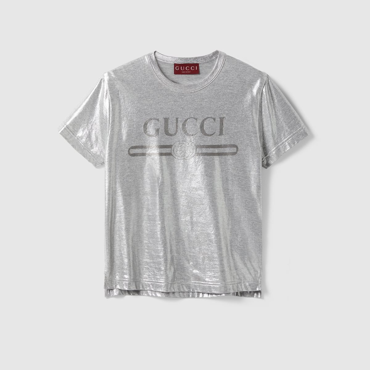 Tシャツ・カットソー GUCCI Women Tops 788093XJG6T 1230 Grey 788093_XJG6T_1230_001_100_0000