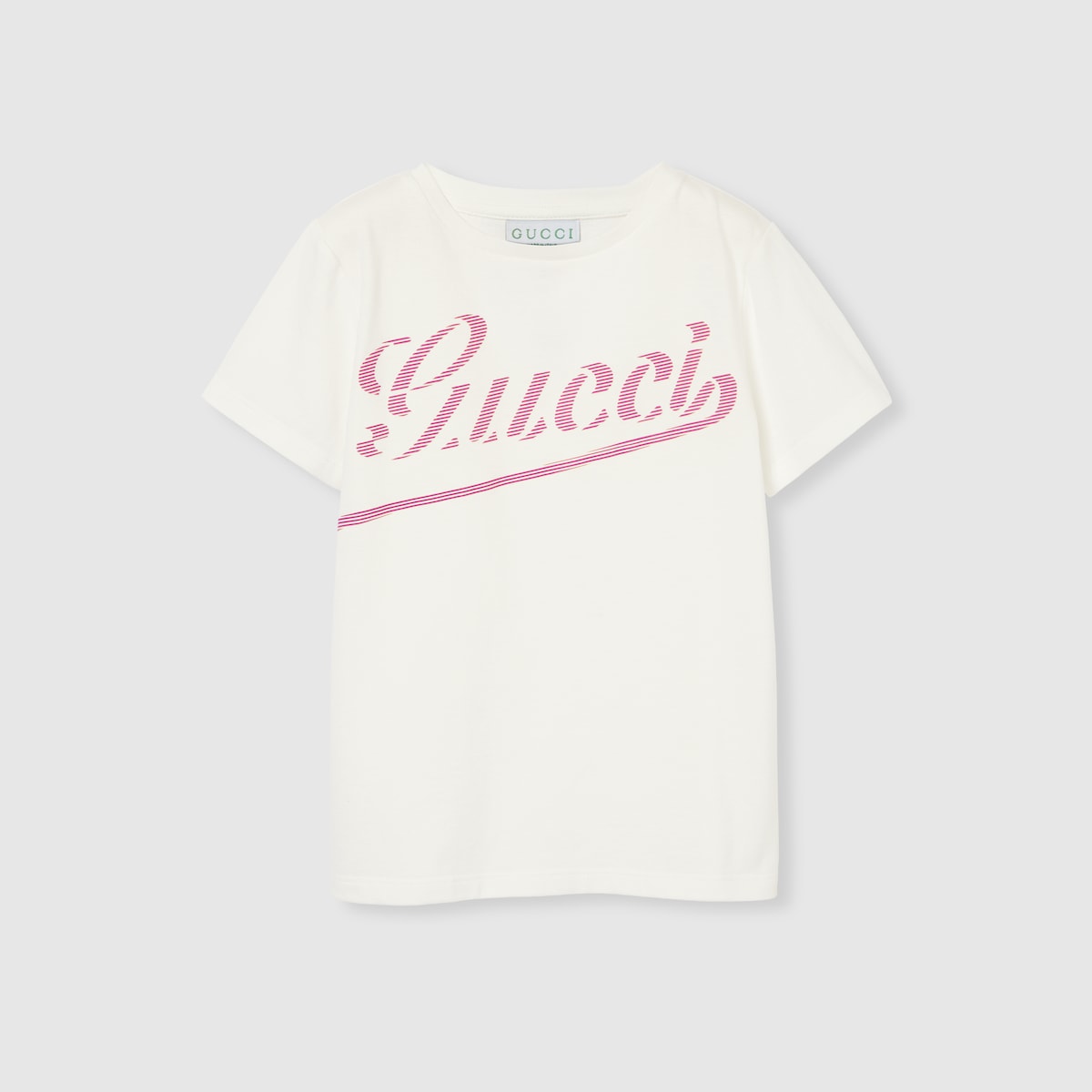 【GUCCI チルドレンズ】Tシャツ チルドレンズ〕プリント コットン Tシャツダークグレー | GUCCI公式