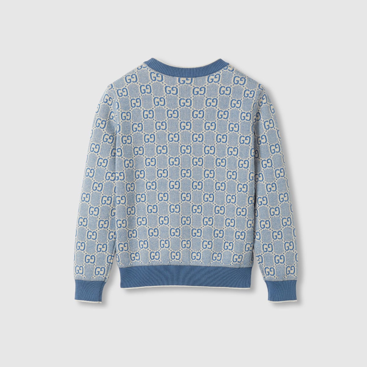 GUCCI　キッズ　カウチンセーター　GG柄 90cm相当 807348_XKEHS_4444_002_100_0000