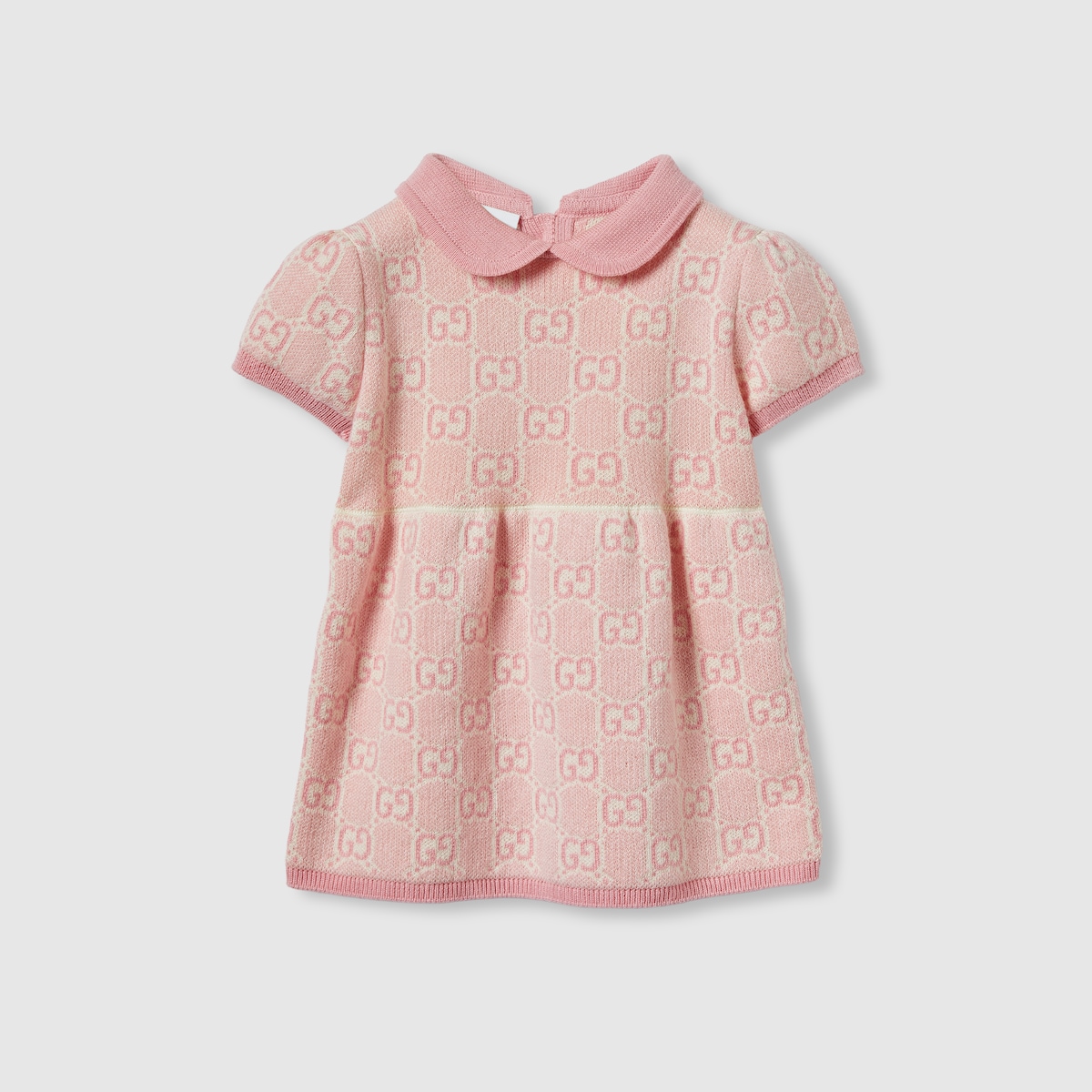 公式の店舗 pink in dress cotton GG Baby and US GUCCI® | white ワンピース