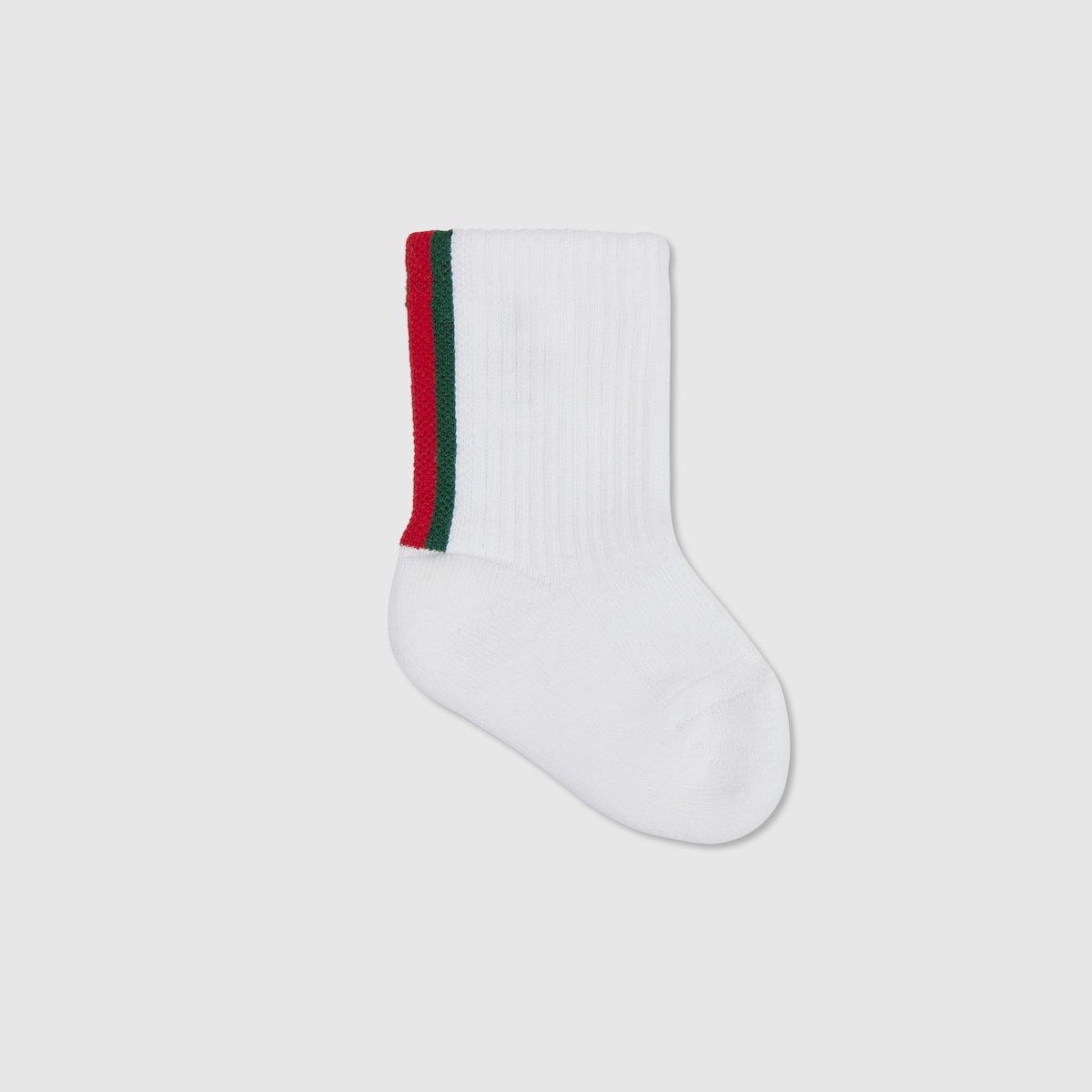 最愛 Baby cotton blend socks with Web in white | GUCCI® US その他