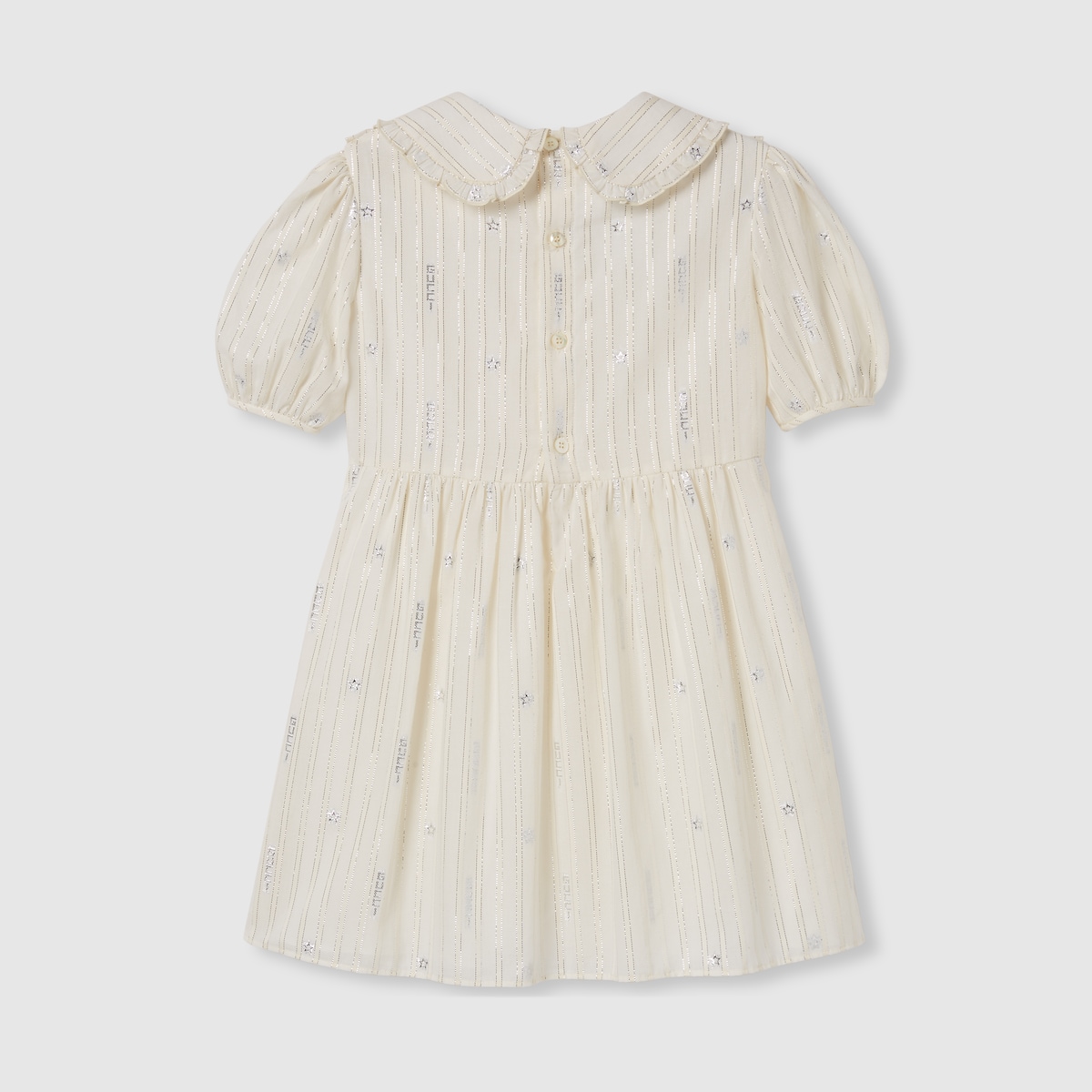 GUCCI グッチ リボンコットンドレス GUCCI グッチ リボンコットンドレス ベビー〕GGコットン ドレス