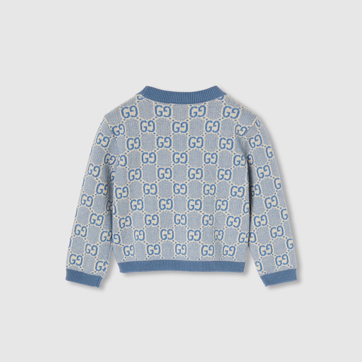 買い誠実 blue in cardigan cotton GG Baby and US GUCCI® | ivory ジャケット・ブルゾン