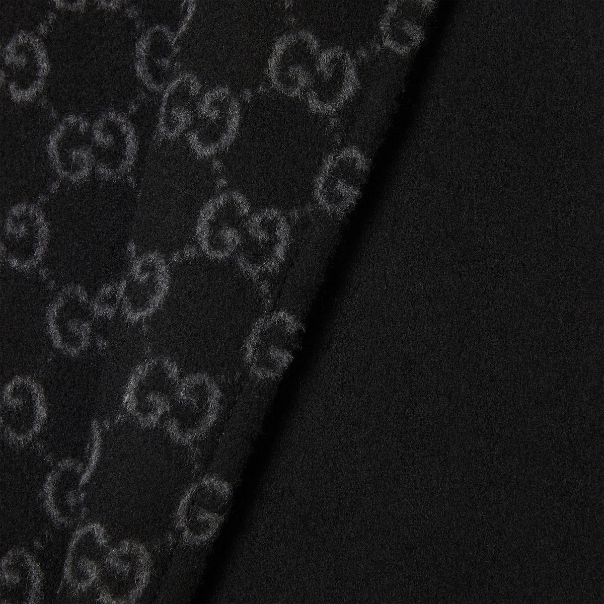 【関税＆送料込み】Gucci Cape With Horsebit Wool and silk Horsebit cape in black and grey | GUCCI® US