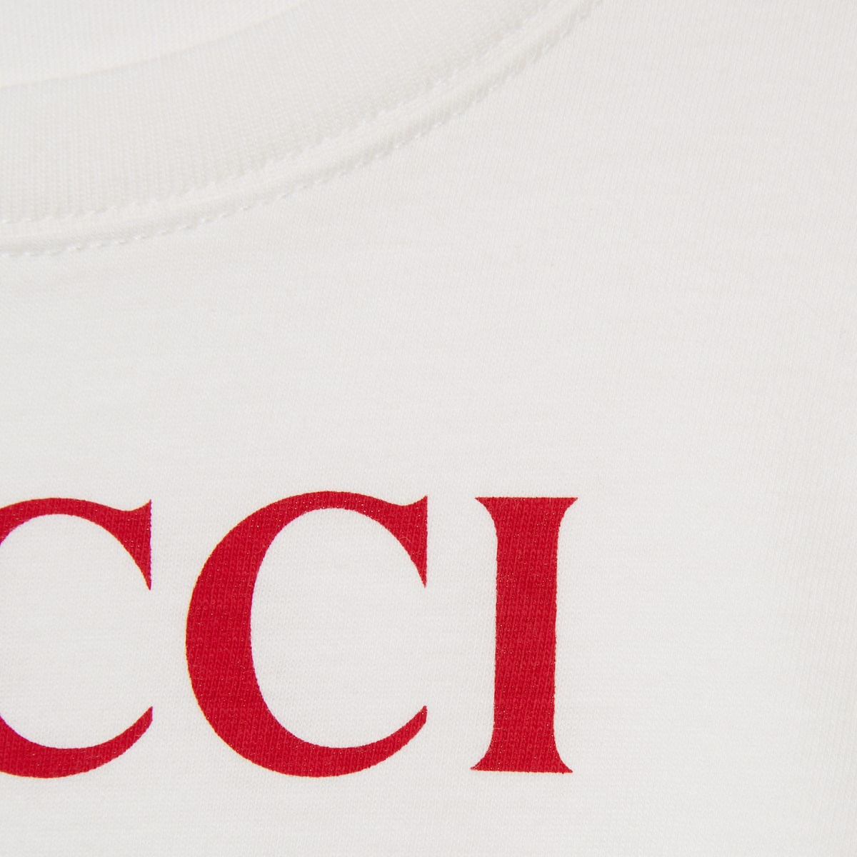 Children's printed cotton T-shirt in white | GUCCI® US