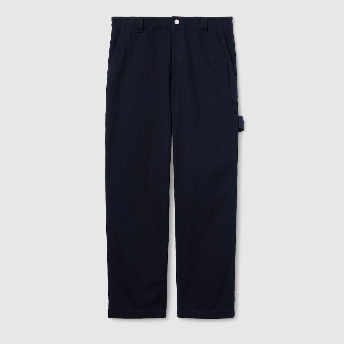 Cotton canvas pants in dark blue | GUCCI® US