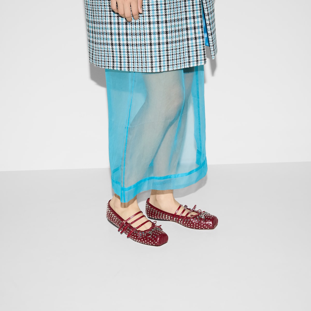 【関税&送料込み】Gucci Horsebit Satin Ballets 821218_AAEEV_6249_003_100_0000