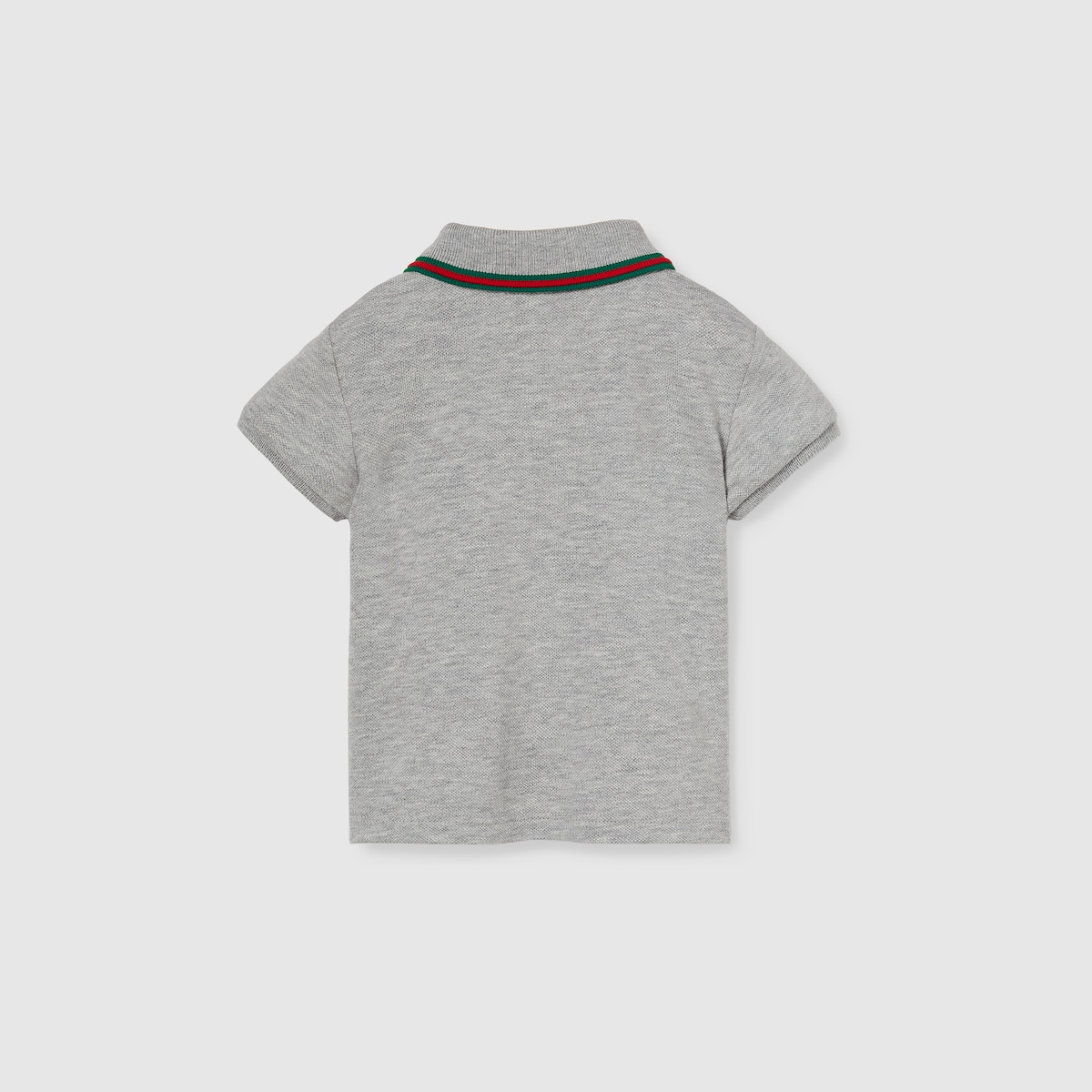 Tシャツ・カットソー GUCCI SS25 KNIT POLO (819225 XKEJV 4060) GG cotton lamé jacquard polo shirt in dark grey | GUCCI® US