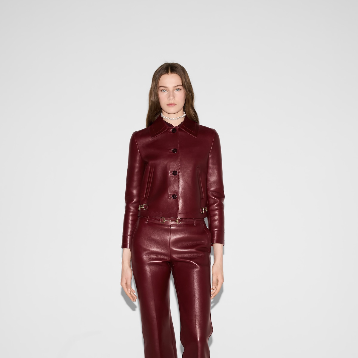レザージャケット・コート GUCCI GG LEATHER JACKET 815063_XNA55_6207_002_100_0000