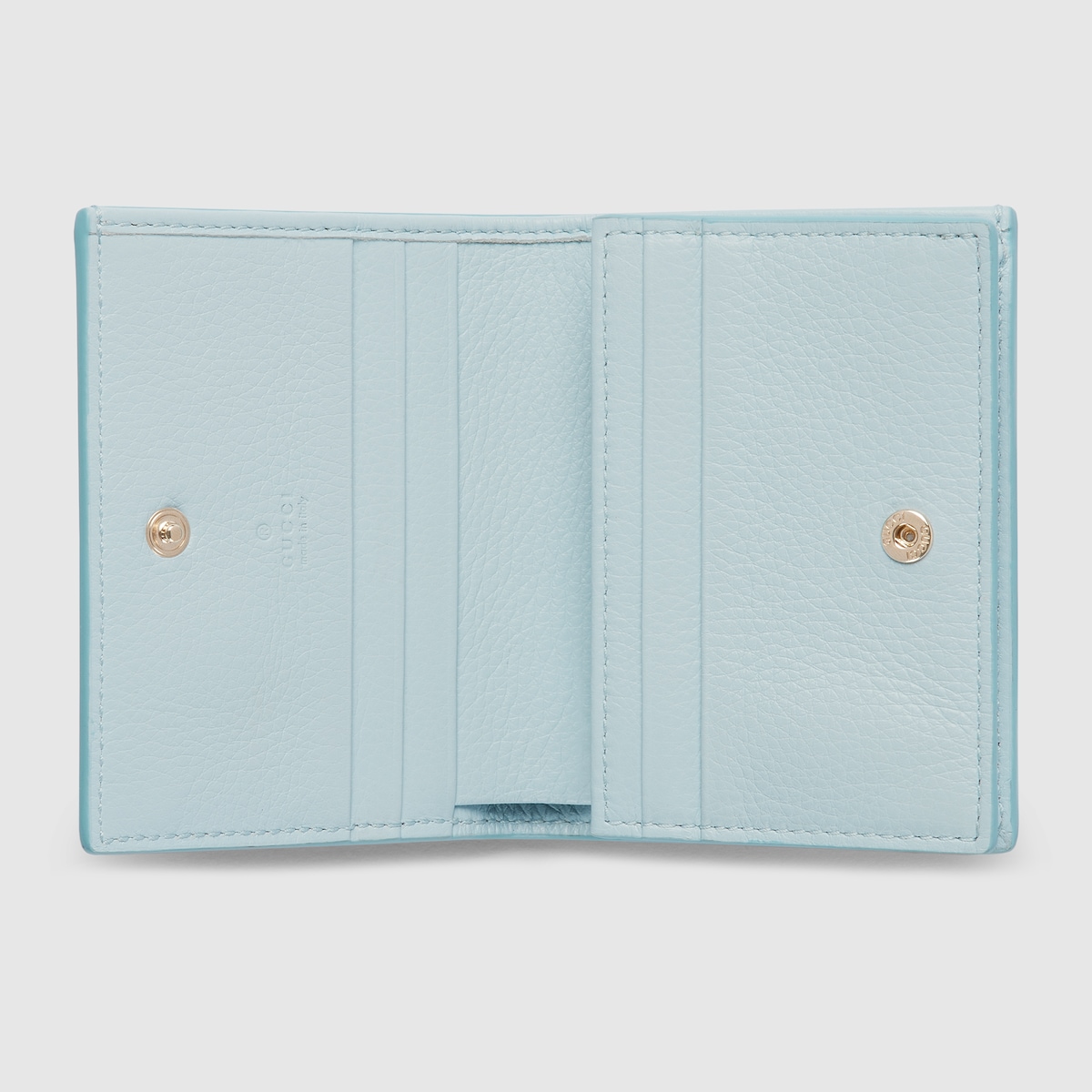GUCCIGGエンブレム ミニウォレットブルー 466492_AAFA2_4928_007_080_0000