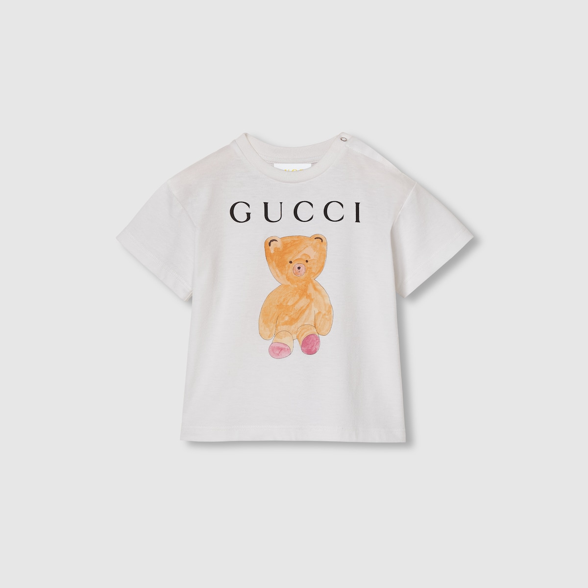 GUCCI ベビー Tシャツ 18／24動物プリント新品 ベビー〕プリント コットン Tシャツ ・ホワイト | GUCCI公式