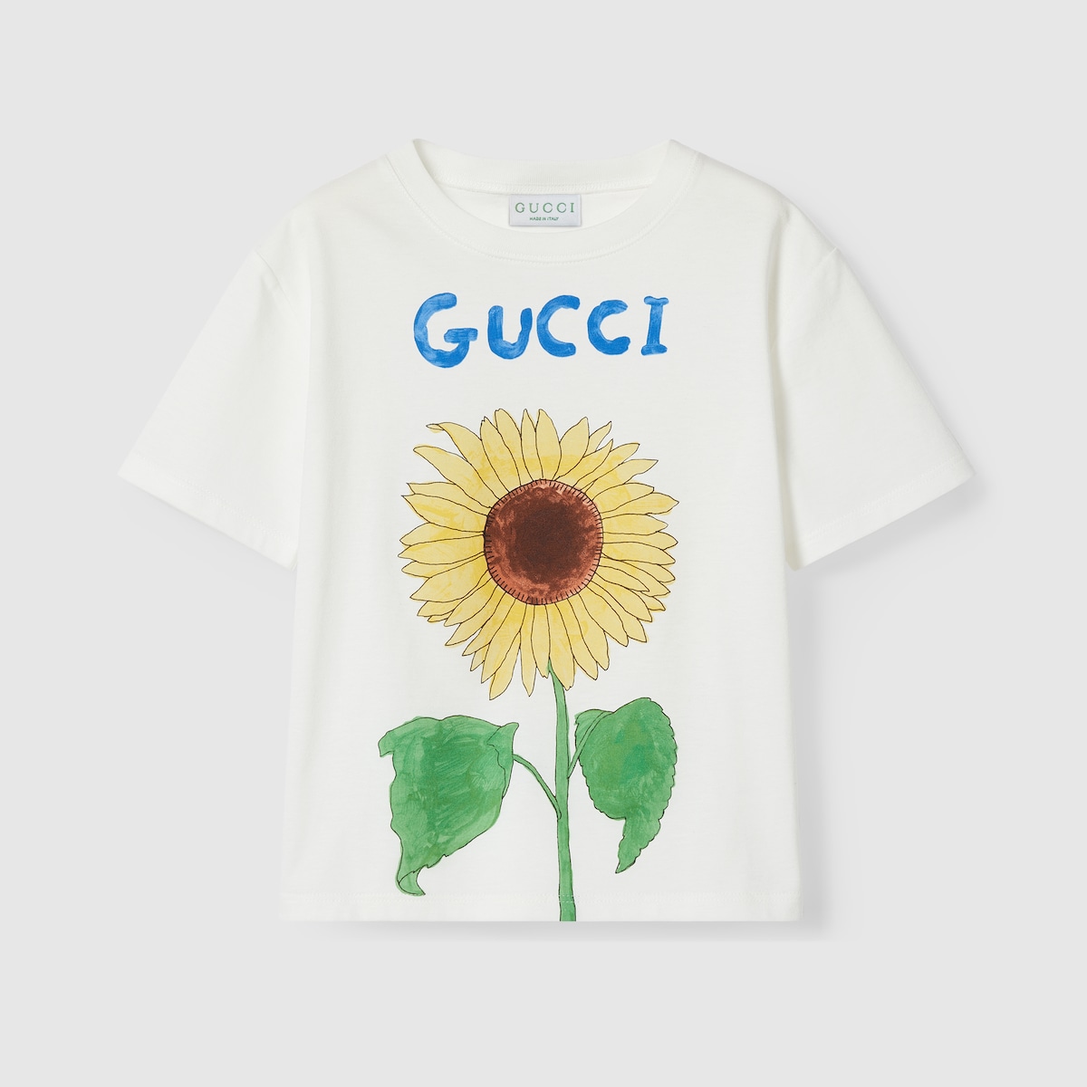 GUCCI キッズ ボタニカル　アジアン　Tシャツ　5 90〜100 ライン GUCCI キッズ ボタニカル アジアン Tシャツ 5 90〜100 ライン