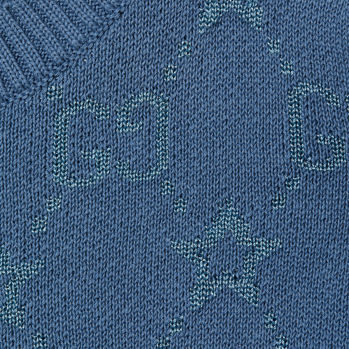 Children's GG stars cotton sweater in blue | GUCCI® US