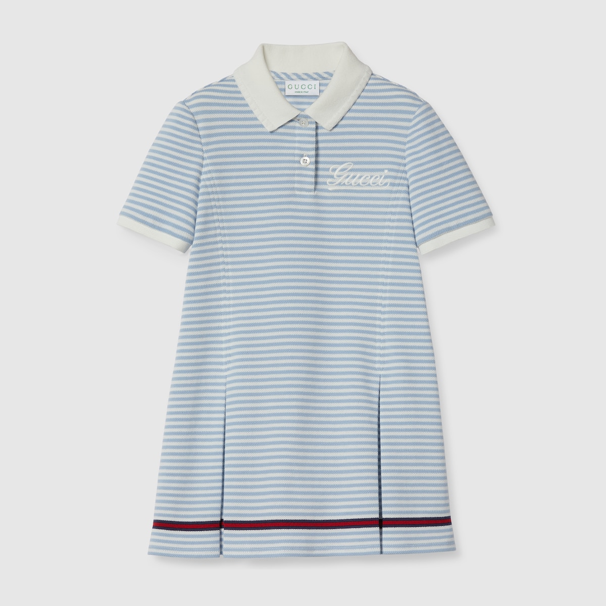 ワンピースその他 GUCCI White and blue wool polo dress GUCCI White and blue wool polo dress | TheDoubleF