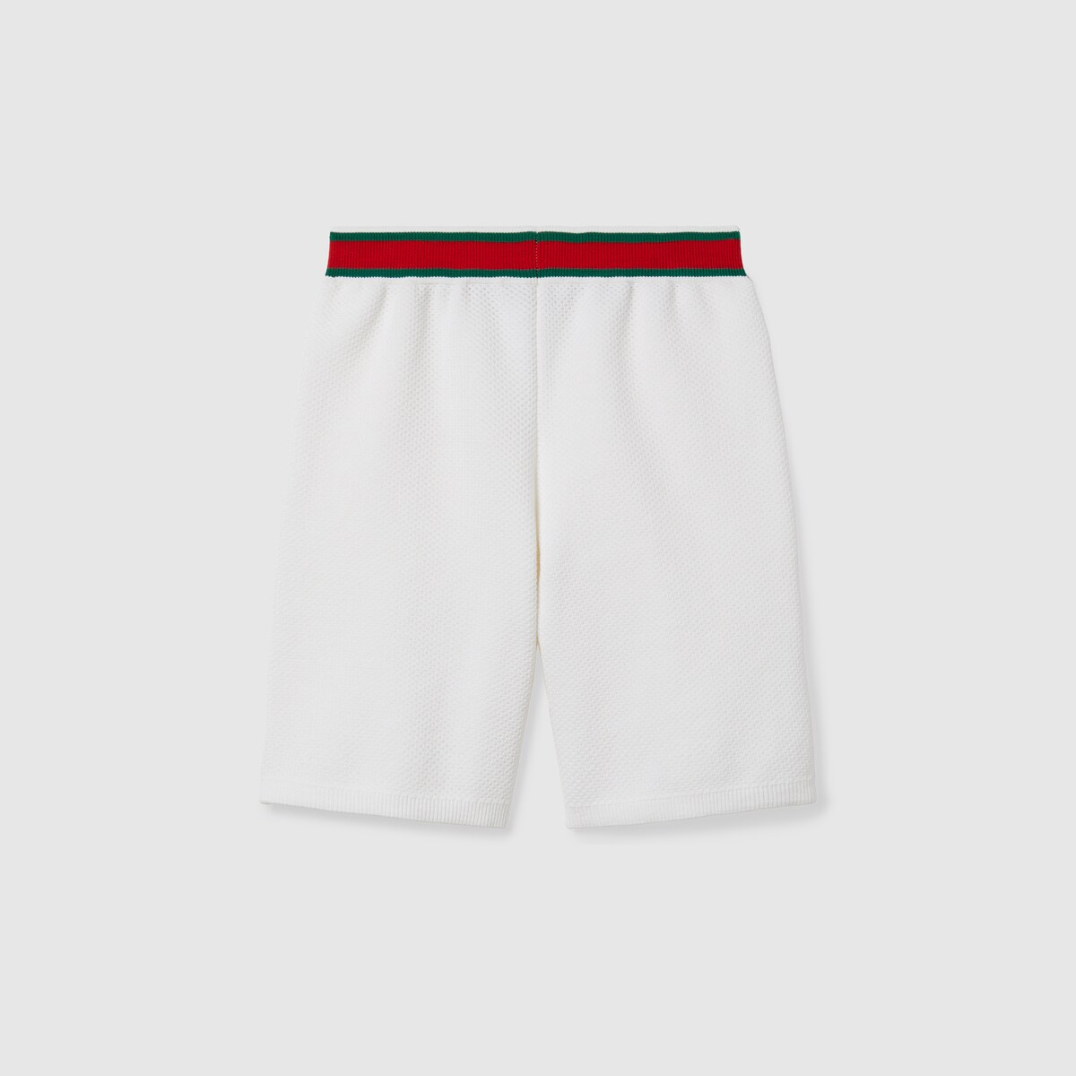 Children's embroidered cotton shorts in white - thumbnail 2