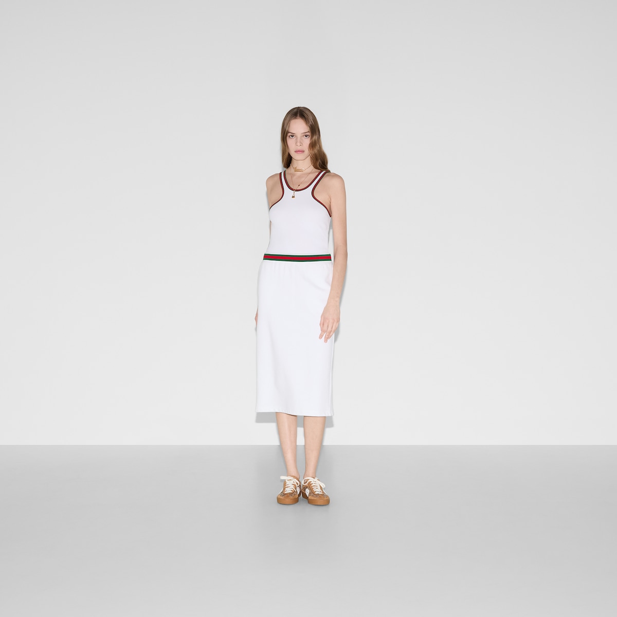 スカート GUCCI SS25 Web skirt (810391XJG1A 9692) 810391_XJG1A_9692_001_100_0000