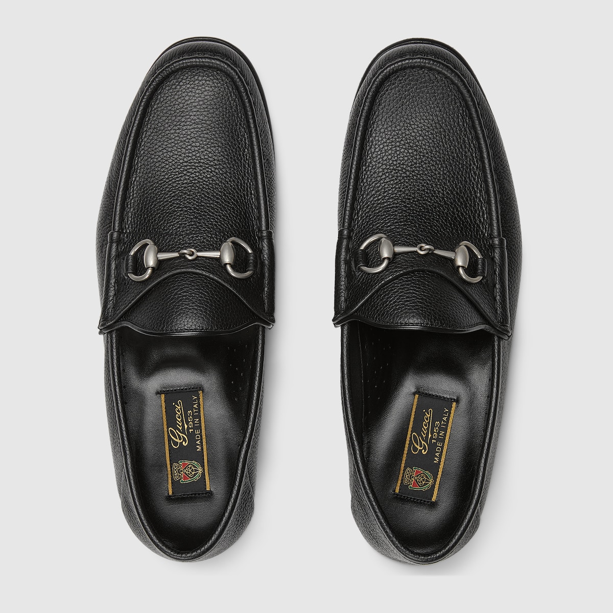 Men's Horsebit 1953 loafer in black leather | GUCCI® US