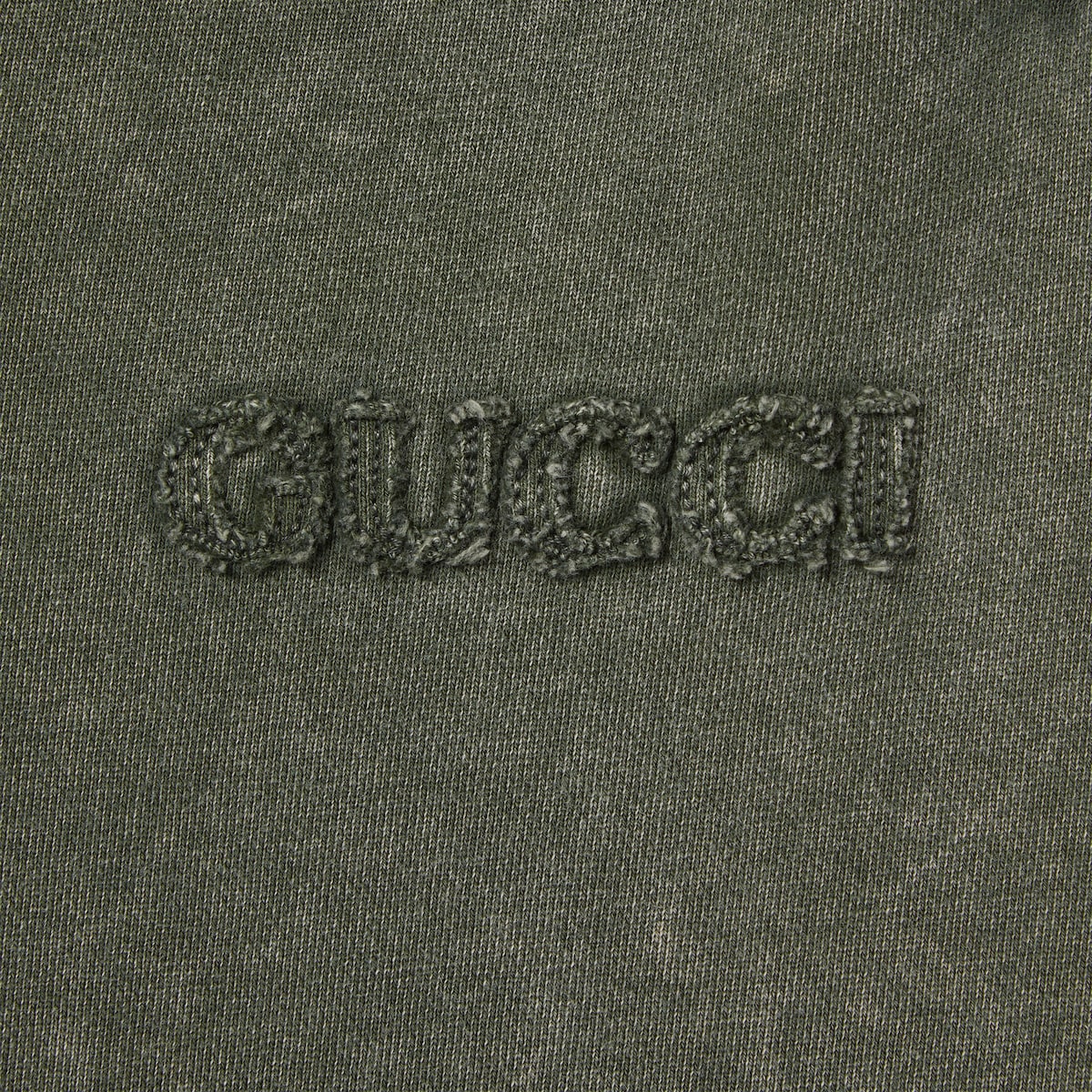【関税&送料込】Gucci Olive Green Gg Fabric Pant 794410_ZABPQ_9727_003_100_0000