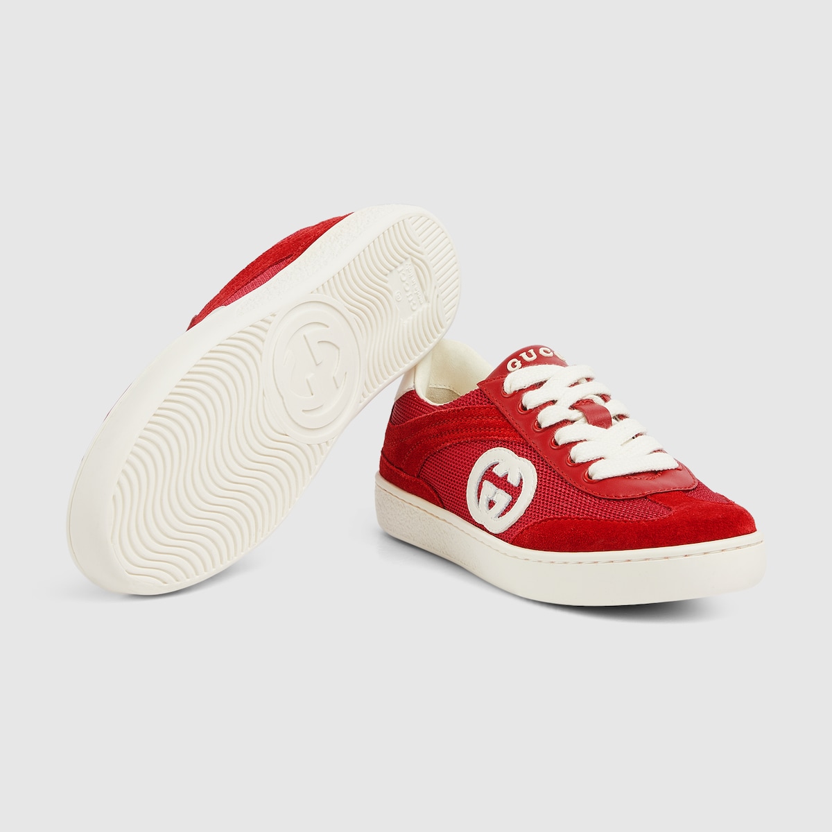 スニーカー GUCCI Men Sneakers Red 757892AADSP 6247 GUCCI: Sneakers men - Red | Gucci sneakers 757892AADSP