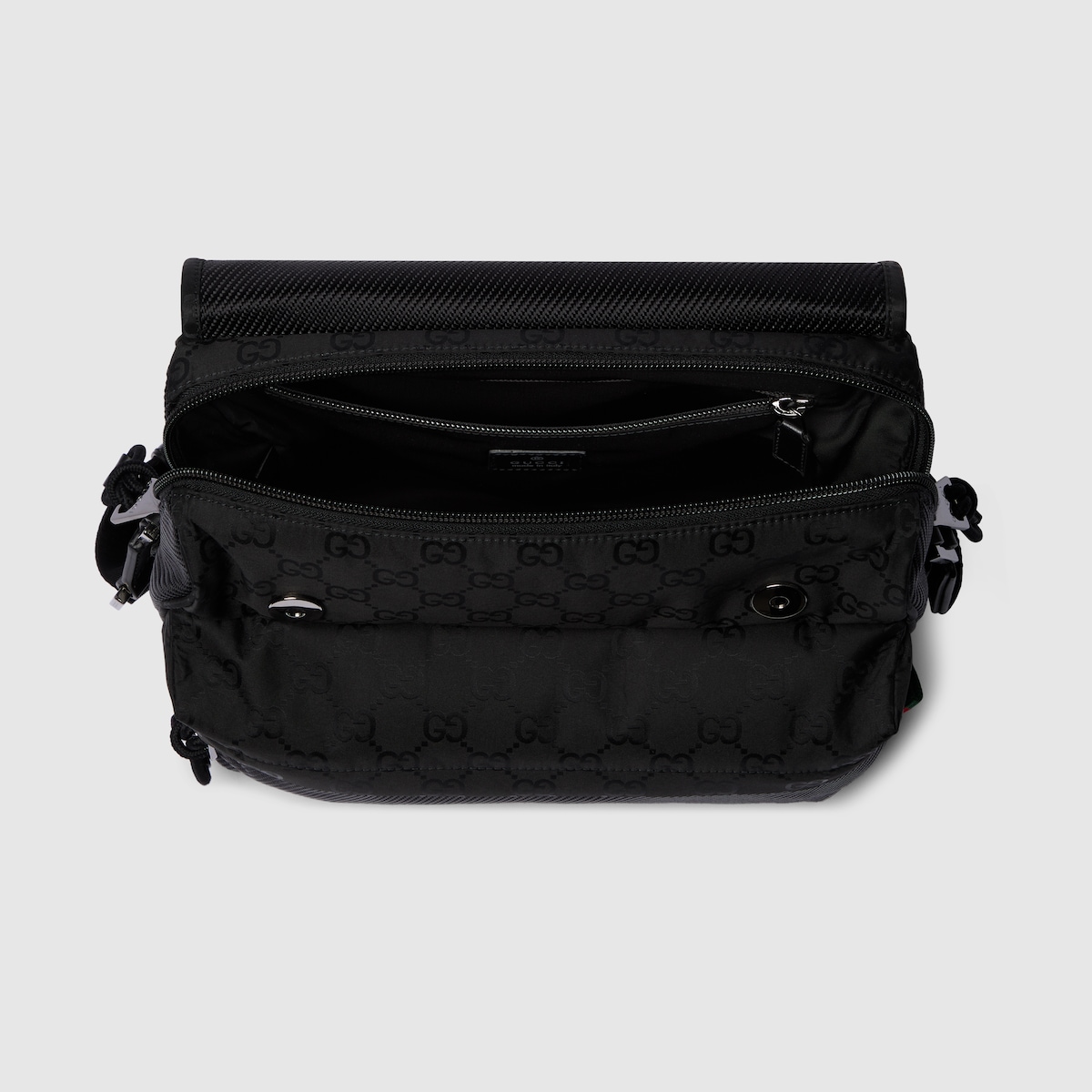 GUCCI ボディバッグ ブラック ナイロン GUCCI - 新品 グッチ GUCCI ウエストバッグ・ボディバッグ GG