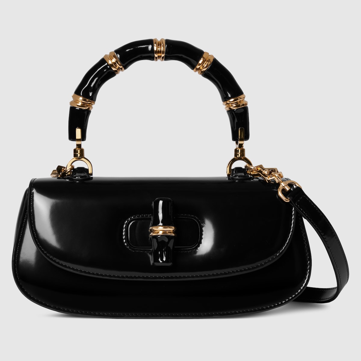 Gucci Bamboo Diva Bag Yellow Leather 339653