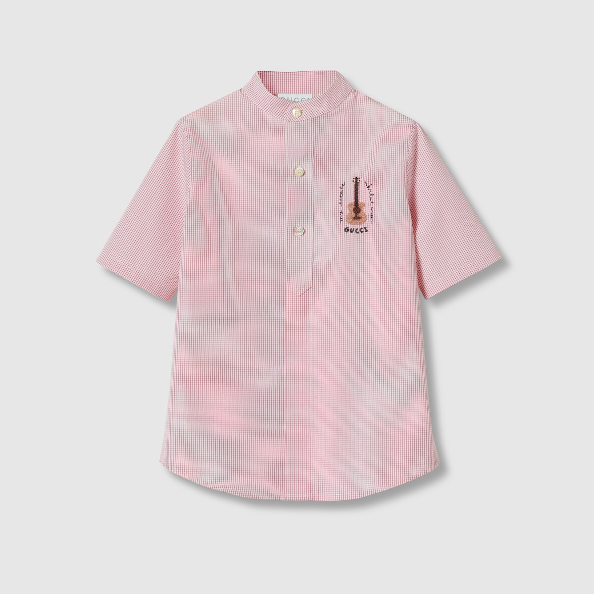 Gucci shirt shops Children's cotton embroidered