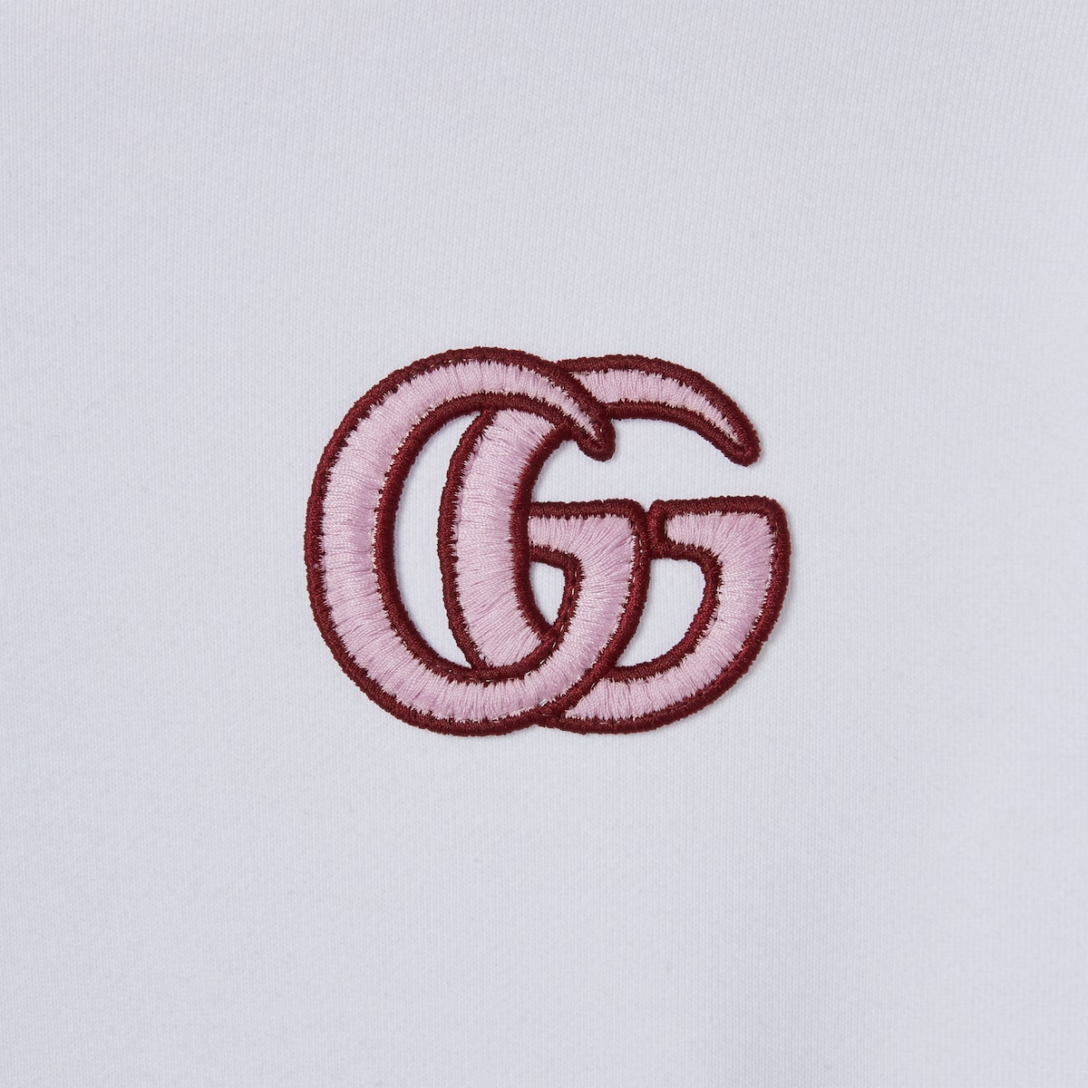 スウェット・トレーナー Gucci EMBROIDERED LOGO HOODIE Embroidered cotton jersey hooded sweatshirt in forest green