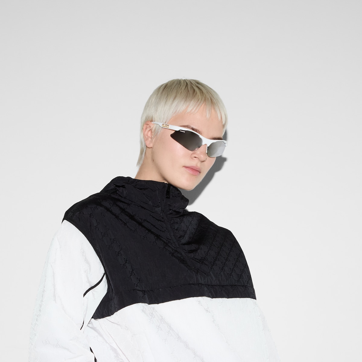Mask-shaped sunglasses