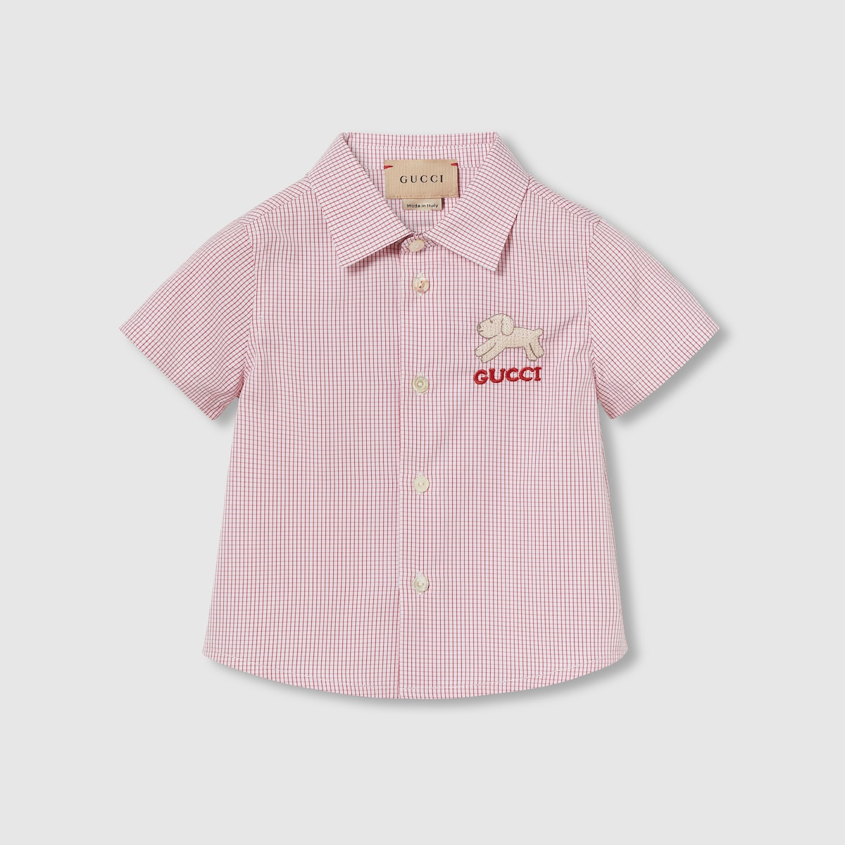 【新品未使用】箱付き　GUCCI baby ロゴ Tシャツ　80サイズ 548140_XJGY3_9214_001_100_0000