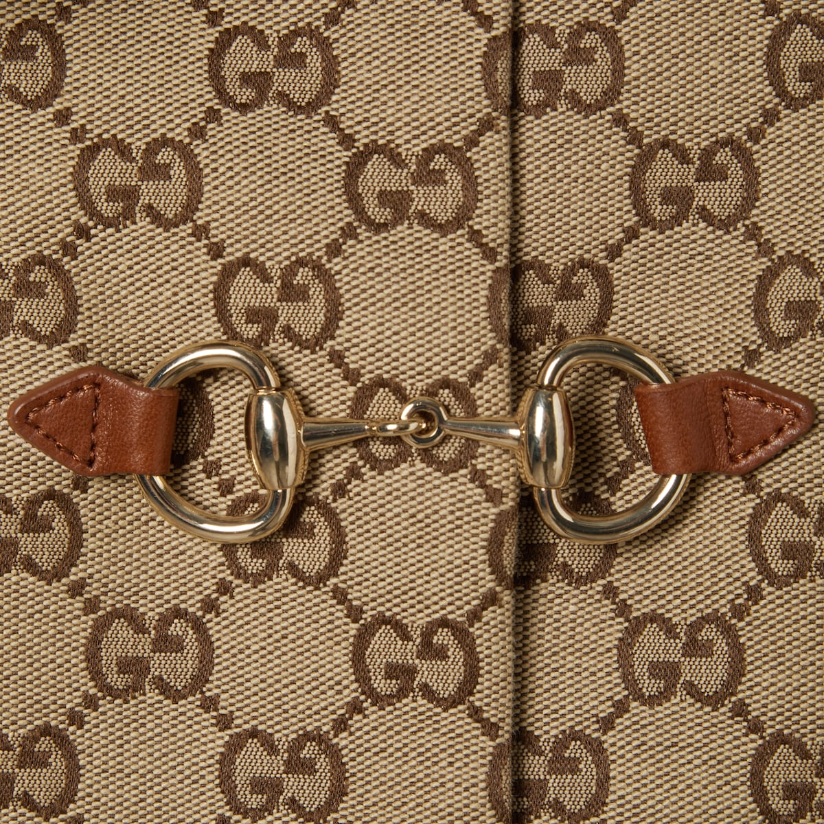 GG canvas jacket with Horsebit
