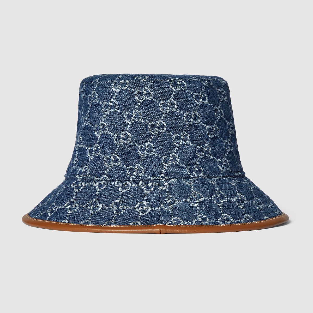 美品 GUCCI GGパターン バケットハット グレー/ブラック