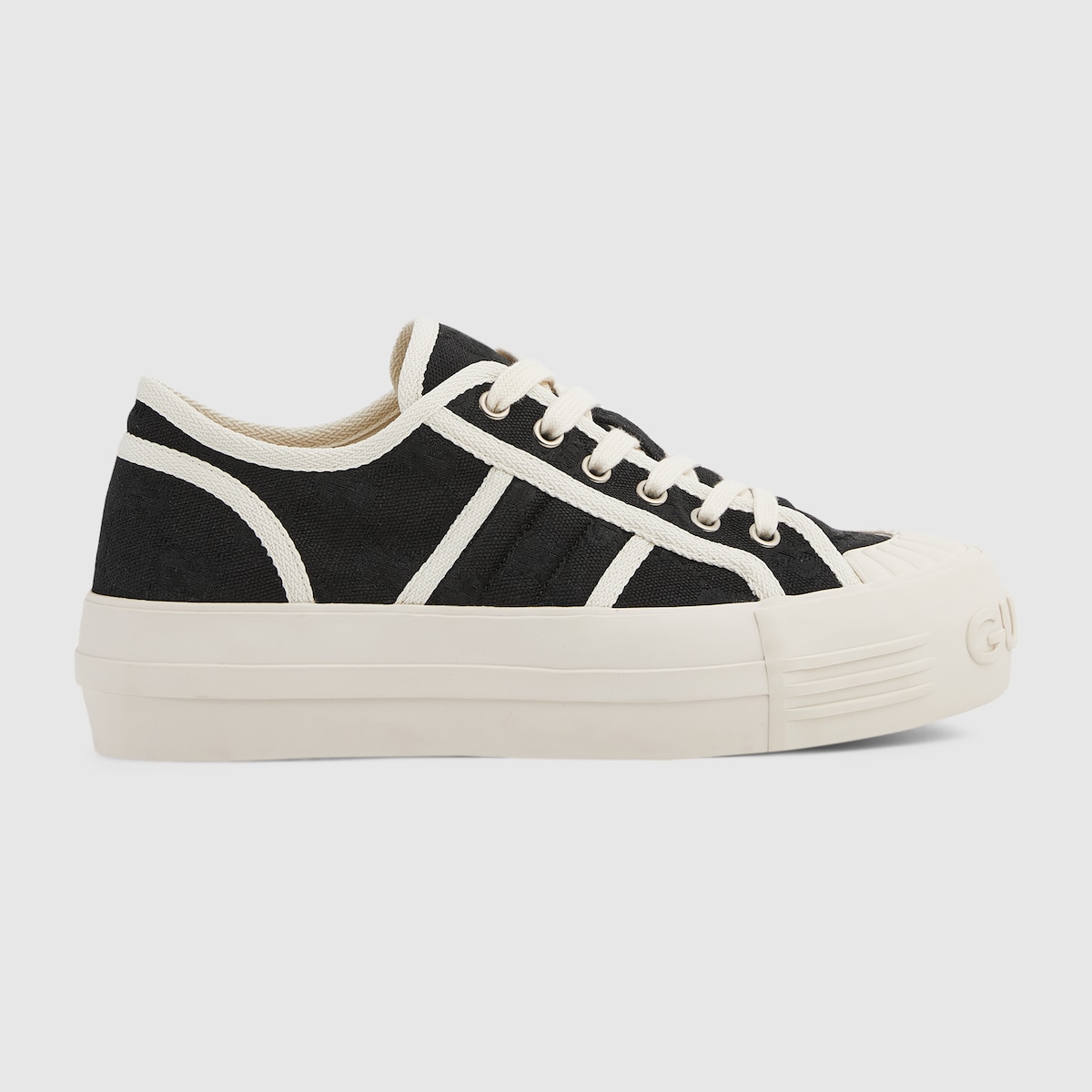 Women's chunky sneaker in black GG canvas | GUCCI® US